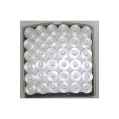 Pre-Wound Bobbins Side-Less W/Core 155yds. 100% Polyester