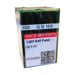 Groz-Beckert DBXK5 09/65 Light Ball Point (FFG/SES) Needles (Pack Of 10)