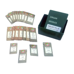 Organ 15x1 14/90 Sharp Point Flat Shank Needles (Pack Of 10)