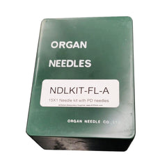 Organ 15x1 14/90 Sharp Point Flat Shank Needles (Pack Of 10)