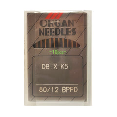 Organ DBXK5 09/65 Ball Point Titanium Needles (Pack Of 10)