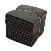 Nylon/Poly Mesh Black 1.5 Oz. 8" X 8" Pre-Cuts (500 Pc. Pack)